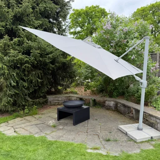 Garten mit Feuerschale